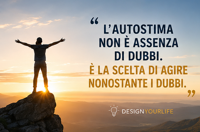 L’autostima cresce agendo nonostante i dubbi
